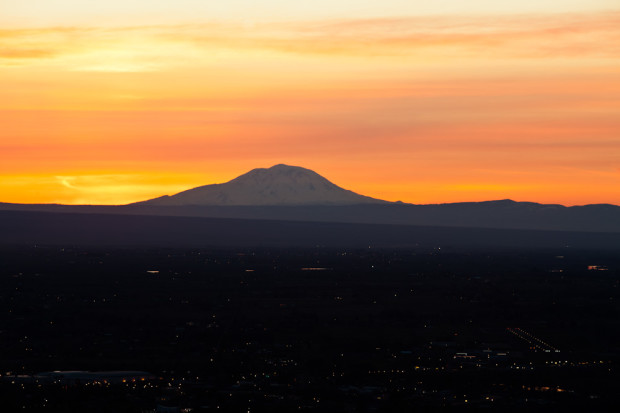 Mount Adams Sunset
