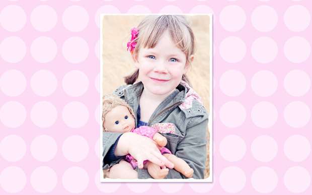 Girl & doll.