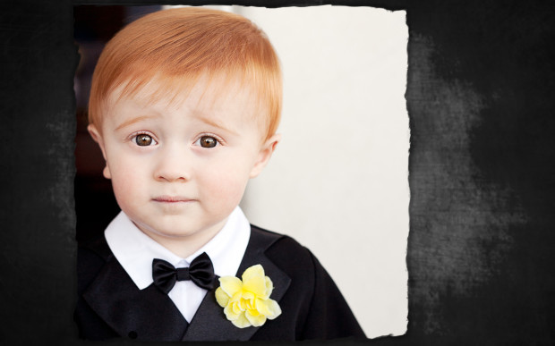 Red-head boy.