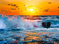 Ocean Love - Gulf Coast Sunset
