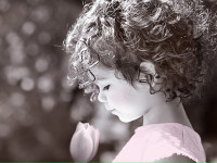 Girl With Tulip